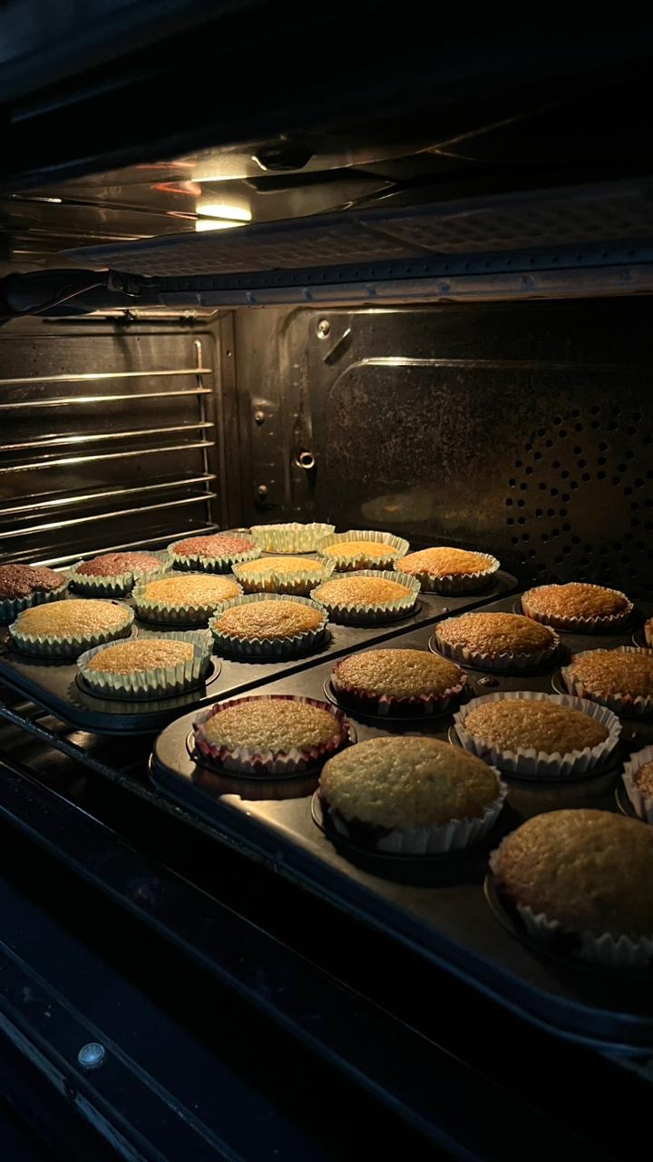 12 DIY Cupcakes WITH Icing Bags