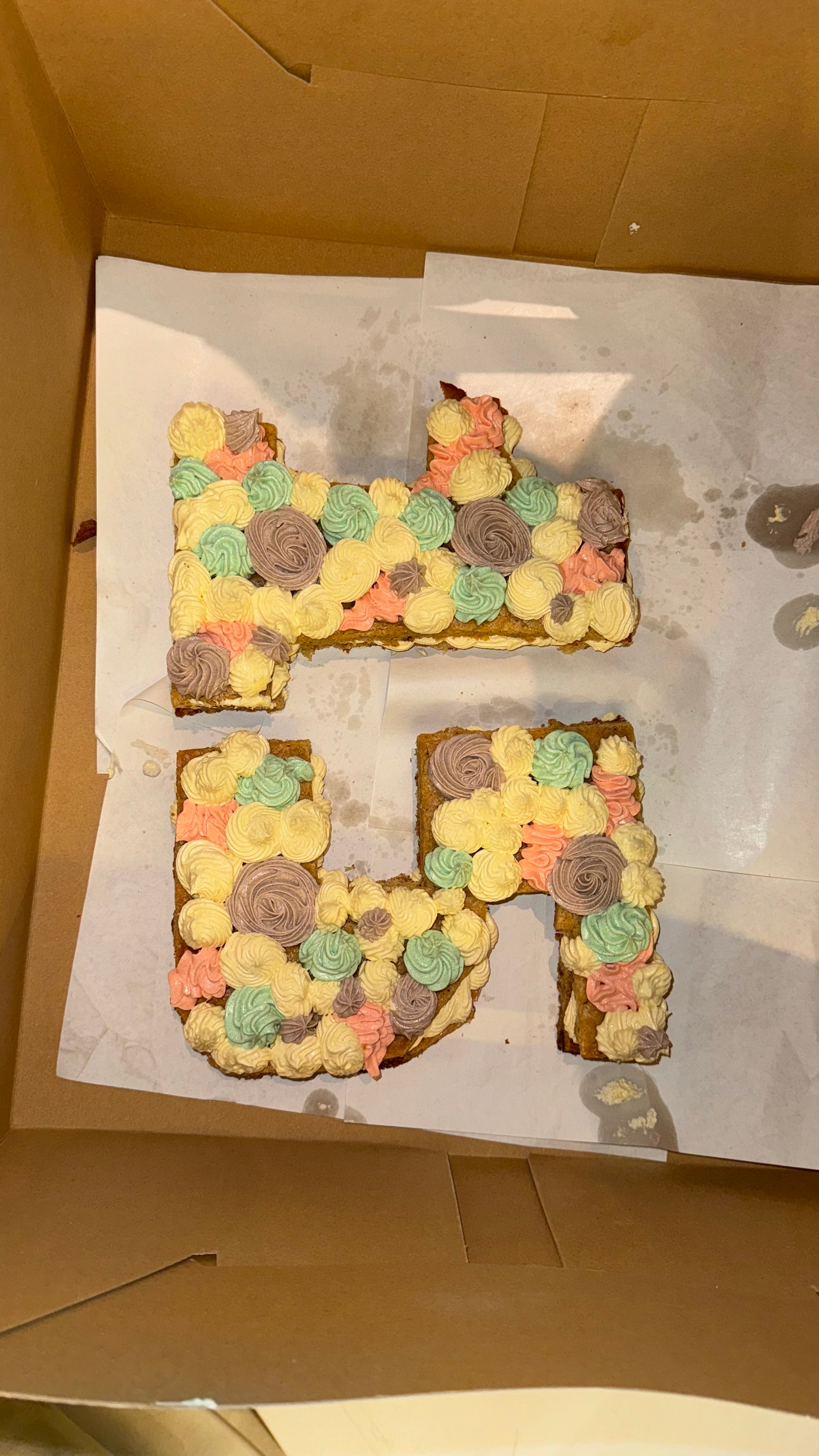 Number Birthday Cookie